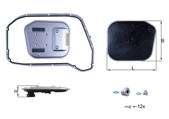 OTOMATİK ŞANZUMAN FİLTRESİ AUDI A4 2.0TFSI (08-15) A5 2.0 TFSI (09-17) A6 2.0 TFSI (11-13)