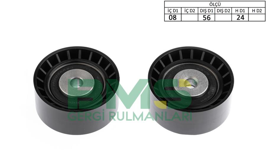 ALTERNATÖR GERGİ RULMANI RENAULT CLIO II-KANGOO 1.2 98=> (56x24)