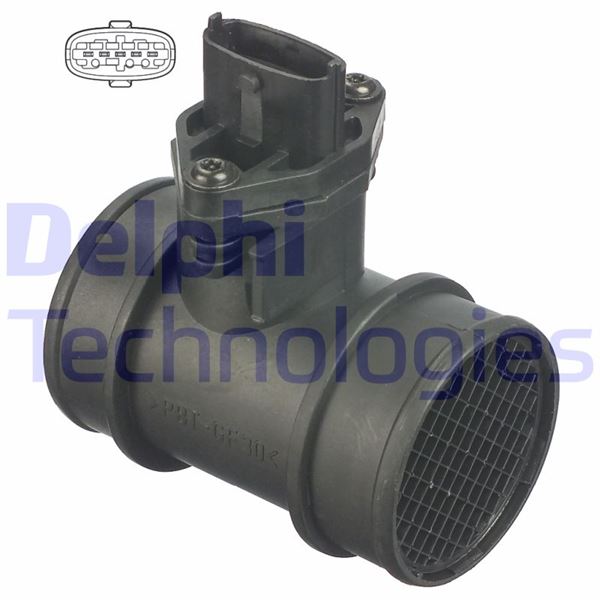 HAVA KÜTLE ÖLÇER (DEBİMETRE)PASSAT (00-05)A6 (97-05)ASTRA G-H-MERIVA A-CORSA C 1.2-1.4 16<-1.8