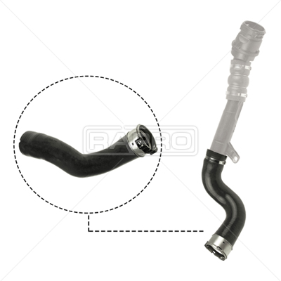 TURBO HORTUMU (BOGUMLU) (SILIKON) (RENAULT  CLIO IV 1.5 DCI / NISSAN  QASHQAI 14/ 1.5 DCI)