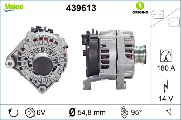Alternatör Sarj 12V 180A Dinamosu