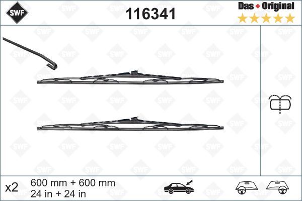 Silecek (Swf) 60+60cm Spoilerli Movano-master