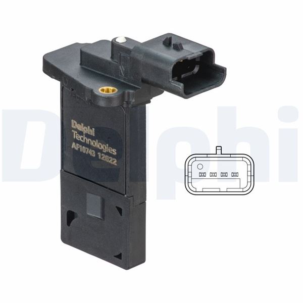 HAVA AKIŞ METRE (DEBİMETRE) SENSÖRÜ ASTRA L-COMBO E-CORFA F-CROSSLAND-GRANDLAND-MOKKA-ZAFIRA C- P208-P301-P308-P508-P2008-P3008-P5008-PARTNER-BERLINGO-JUMPY-C3-C4-C ELYSEE-DS3-DS4 1.6-2.0 HDI
