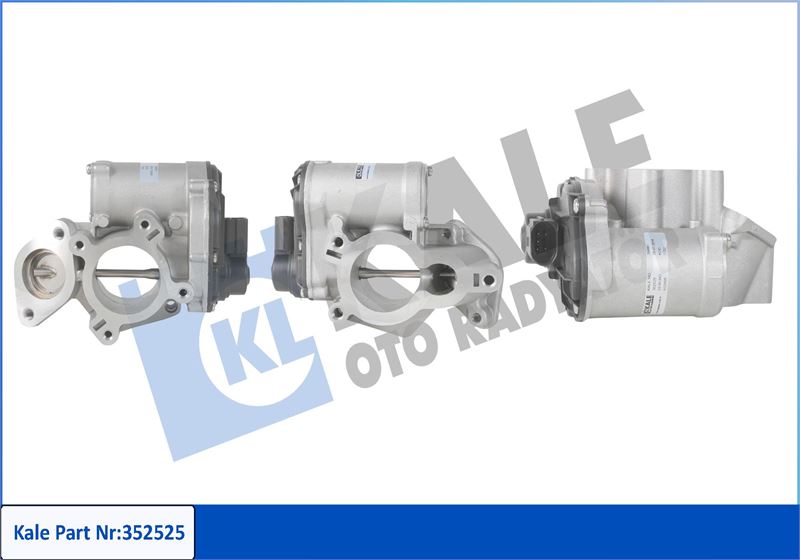 EGR VALFİ LAGUNA II 05> LAGUNA III 07>15 MEGANE II 05> SCENIC II 05>TRAFIC II 06> ESPACE IV 06> NISSAN X-TRAIL II 07>13 QASHQAI 13> 2.0dCi