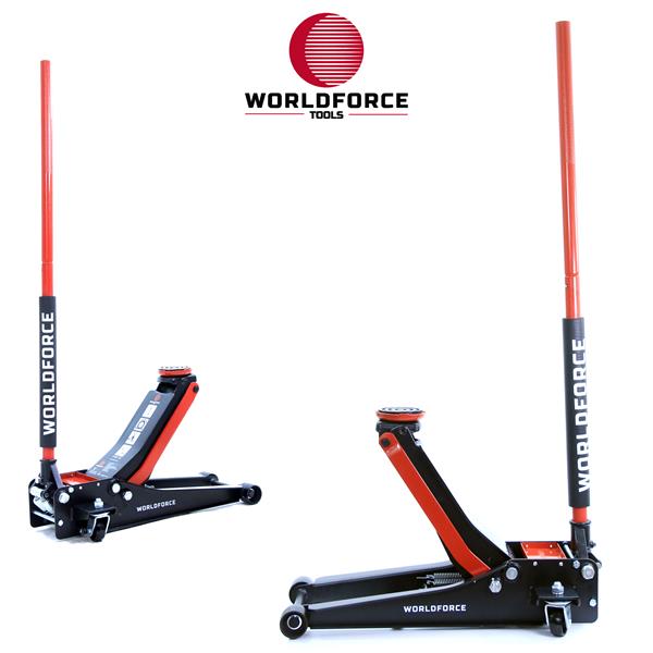 Hidrolik Kriko 3 Ton Düşük Profil Çift Piston