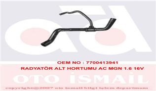 (1424) Radyatör Alt Hortumu Ac Mgn 1.6 16V