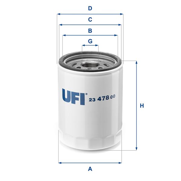 YAĞ FİLTRESİ MITSUBISHI COLT 1.5L DI-D Z39A DİZEL 04-12