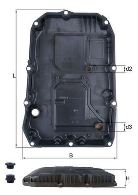 Otomatik Şanzıman Yağ Karteri 9G-Tronic
