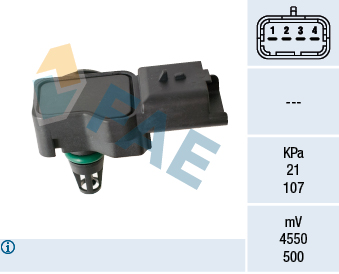 HAVA BASINC SENSOR 308-3008-5008-207-PARTNER TEPE-C4-C4 PICASSO-DS3-C3-PICASSO-BERLINGO III-COOPER-EP3/EP3C/EP6/EP6C
