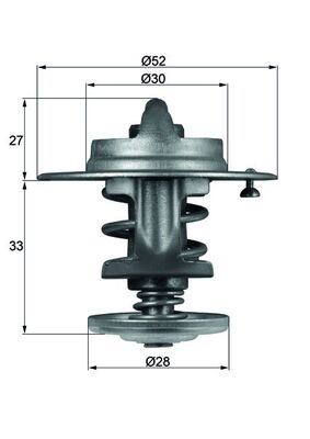 Termostat (83C) Rover 800