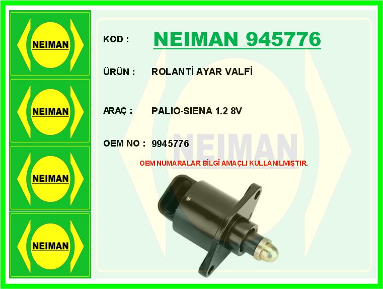 Rolanti Ayar Valfi Palio-siena 1.2 8V