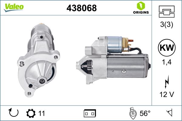 Marş Motoru 12V 11 Dış 1.4kw Jumper-boxer-ducato-b...