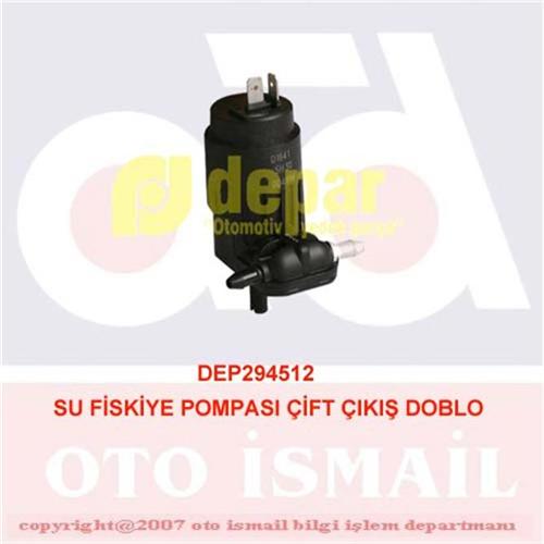 Su Fıskiye Pompası Çift Çıkış