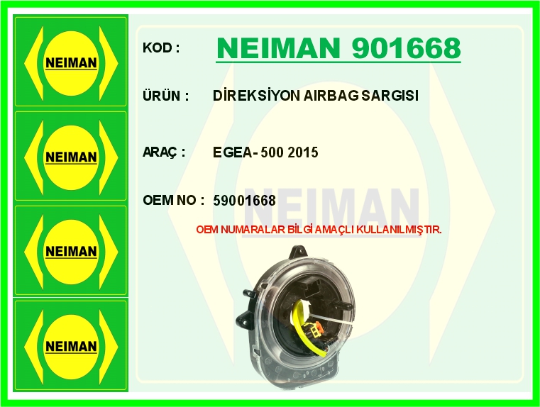 Direksiyon Airbag Sargisi