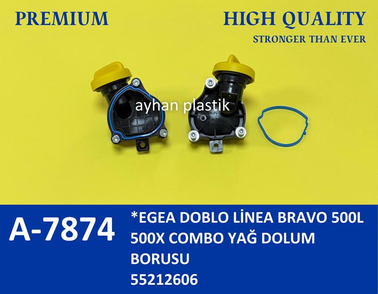 Yağ Dolum Kapağı + Sportu Komple Egea-linea-doblo-...