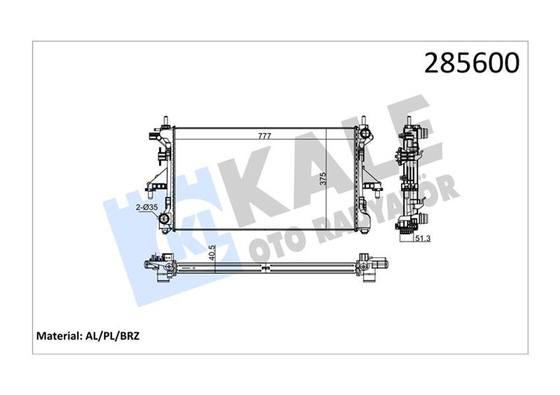 SU RADYATORU BOXER / DUCATO / JUMPER 3.0 HDI (AL/PL/BRZ)