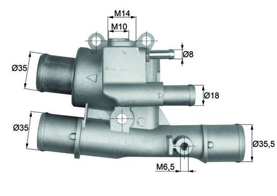 Termostat (Komple) Palio-albea-bravo-brava-marea 9...