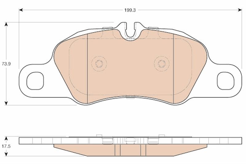 ÖN BALATA PORSCHE 911 (2008-2019) BOXSTER (2012-2016) BOSTER 718 (2016=> CAYMAN 981 718 (2013-2016=>