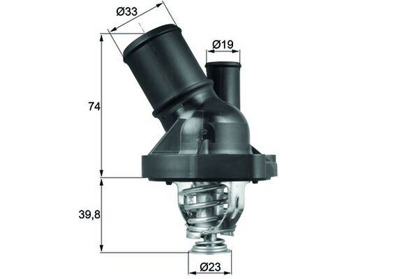 Termostat (Komple) Galaxy-mondeo-smax-transit 2.3 ...