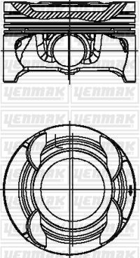 Motor Piston+segman