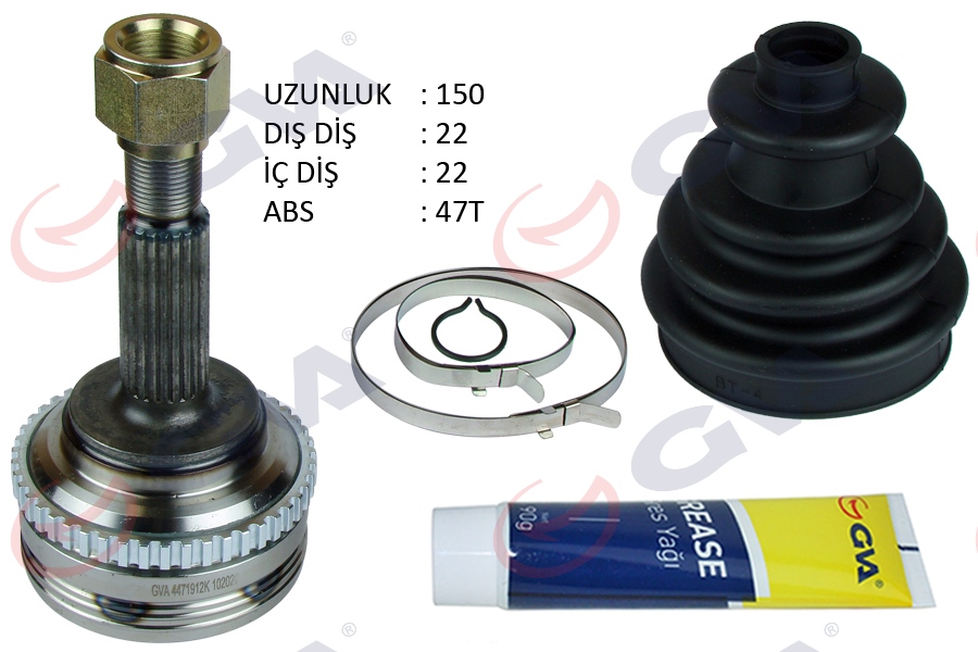 Aks Kafasi Dış Ön Kalos 1.4 16V-AVEO 1.4 16V