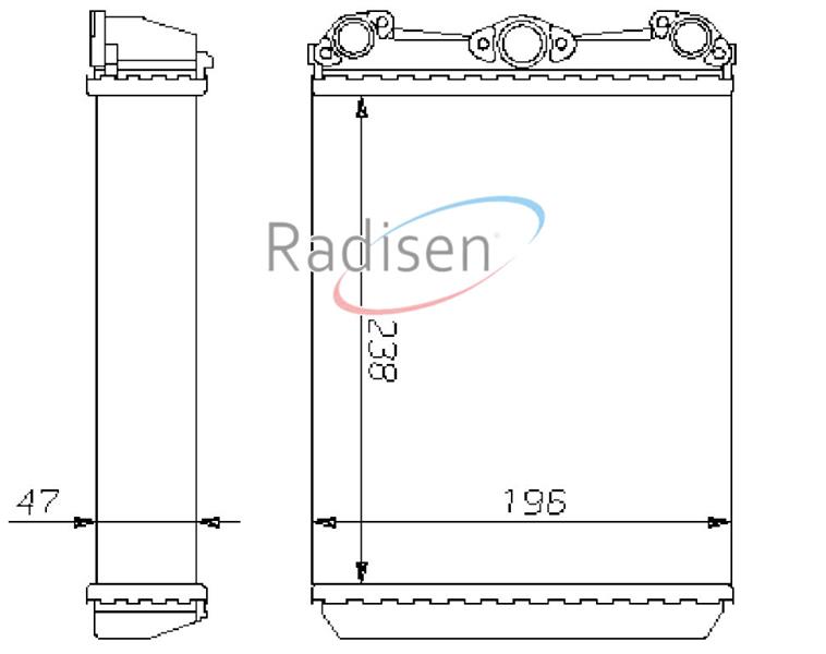 Kalorifer Radyatörü W 123 Mechanical