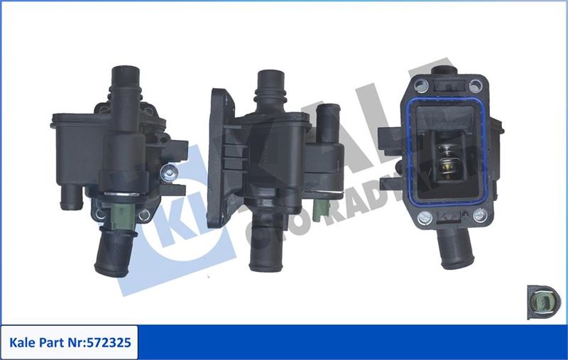 TERMOSTAT KOMPLE (SENSÖRLÜ) FORD FİESTA-PEUGEOT-CİTROEN 02> 1.4 HDİ-TDCİ EURO 4