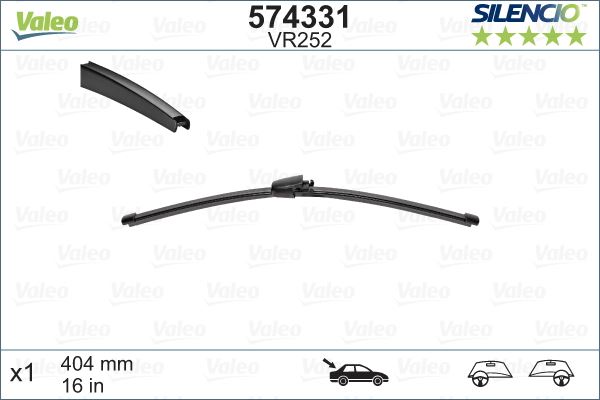 SWF SILECEK SUPURGESI ARKA 455MM VW TOURAN TRANSPORTER T5 CIFT KAPI ####