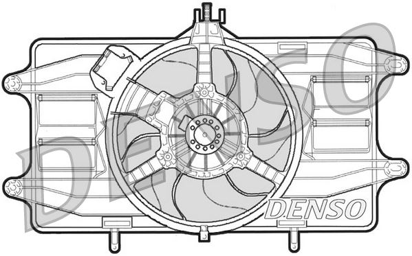 Fan. Radiator