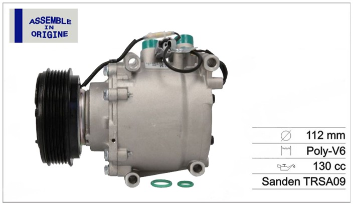 KLİMA KOMPRESÖRÜ (SIFIR ÜRÜN) HONDA CIVIC VII ACCORD VI