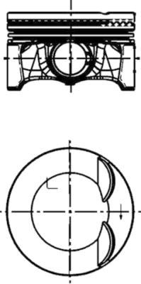 (40759620) Motor Piston+segman