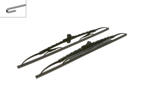 Silecek 53+53cm Spoilerli