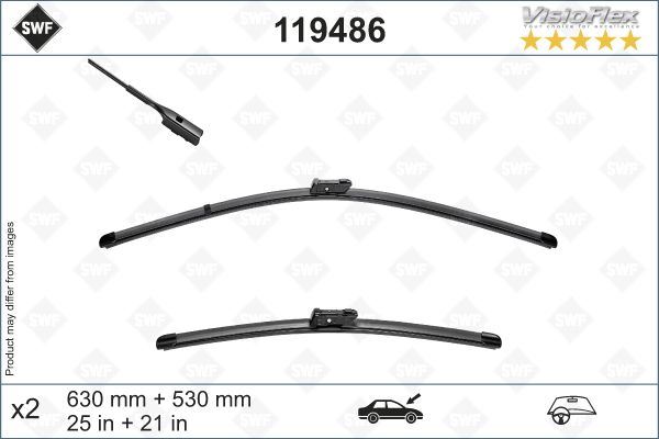 Swf Visioflex Flat Blade