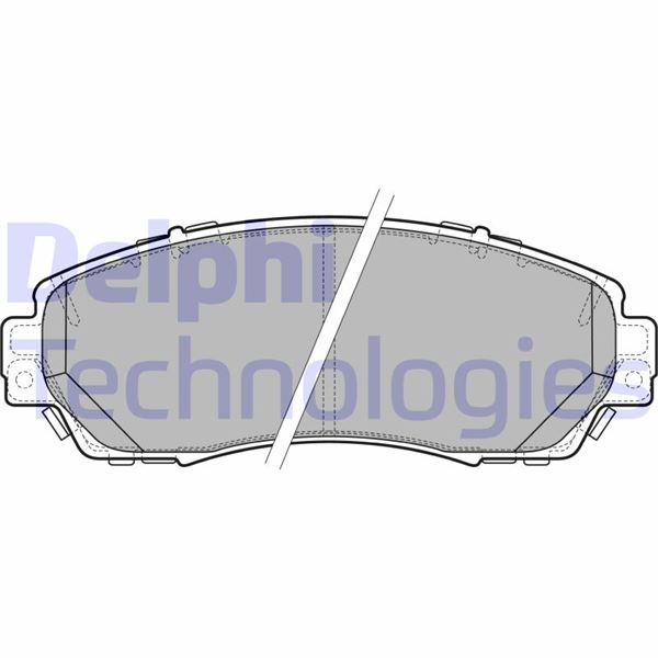 ÖN FREN BALATA HONDA CR-V 1.6L N16A2 İ-DTEC dizel otomatik vites 4x4 (RE6 Kasa) 13-> - (Aşınma ikaz soketli)