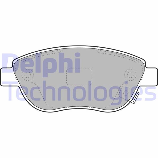ÖN BALATA CORSA D (BÜYÜK TİP) 1.3 CDTI 07/06=> FIAT 500L 12> 0.9T 1.4 1.3D MTJ 1.6D MTJ