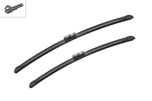 Aerotwin Silecek 53+47.5cm (Flatblade-muz Tipi) Bor...