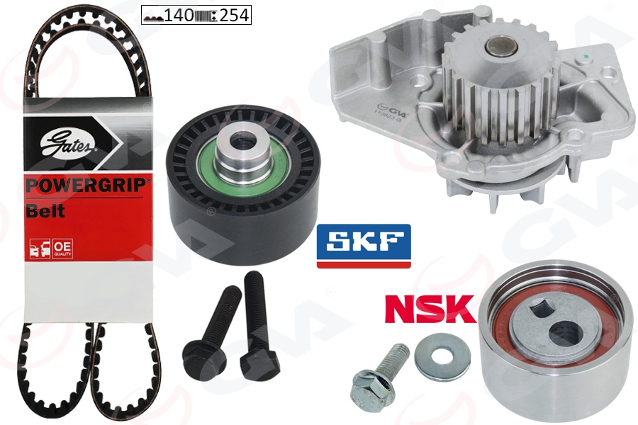 Devirdaimli Eksantrik Gergi Kiti (140x254) P206-306-...