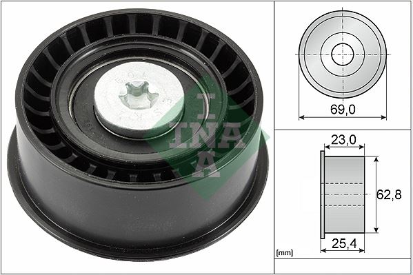 EKSANTRİK GERGİ RULMANI (BÜYÜK) ASTRA F-G-H-COMBO-CORSA B-C-VECTRA B-C-TIGRA 1.4i 16V-1.6i 16V-1.8