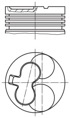 (X) Motor Piston+segman