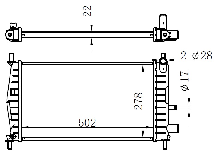 (X) Radyatör Brazing