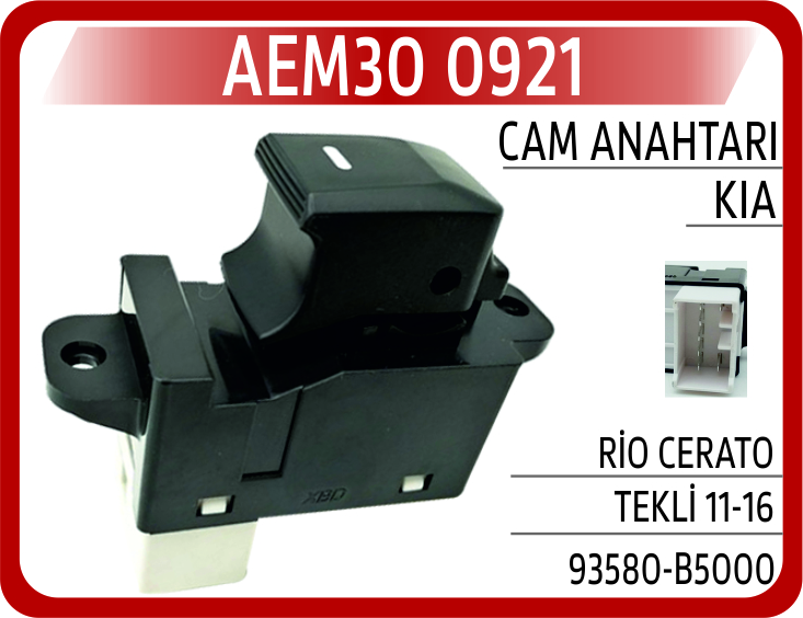 CAM ANAHTARI KIA RIO CERATO TEKLI11-16