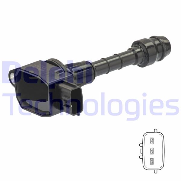 ATEŞLEME BOBİNİ NISSAN MICRA 1,2L 1,4L CR12DE CG12DE CR14DE K12 03-10 / NOTE 1,4L CR14DE E11 06->