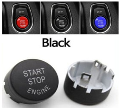 Start Stop Düğme Kapağı Siyah
