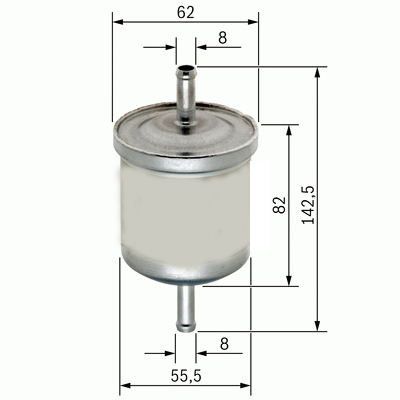 Yakıt (Benzin) Filtresi P106-P206-P207-P208-P301-P...