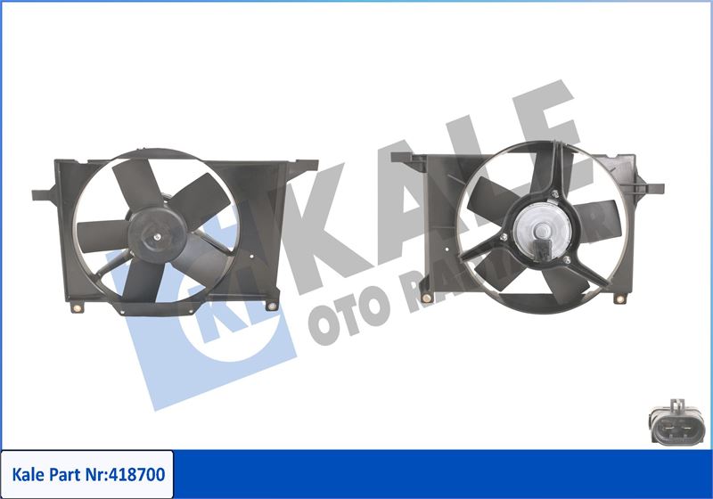 FAN MOTORU DAVLUMBAZLI CORSA-COMBO-TIGRA X14-C16XE (240W-300mm)
