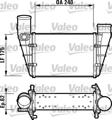 (X) Turbo Radyatörü (Intercooler) PASSAT-A4-A6- 1....