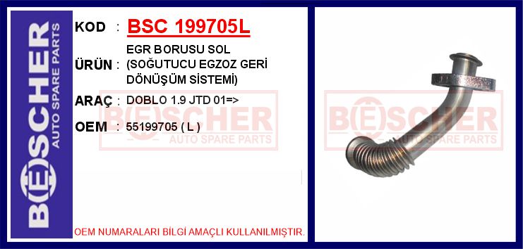 Egr Borusu Sol