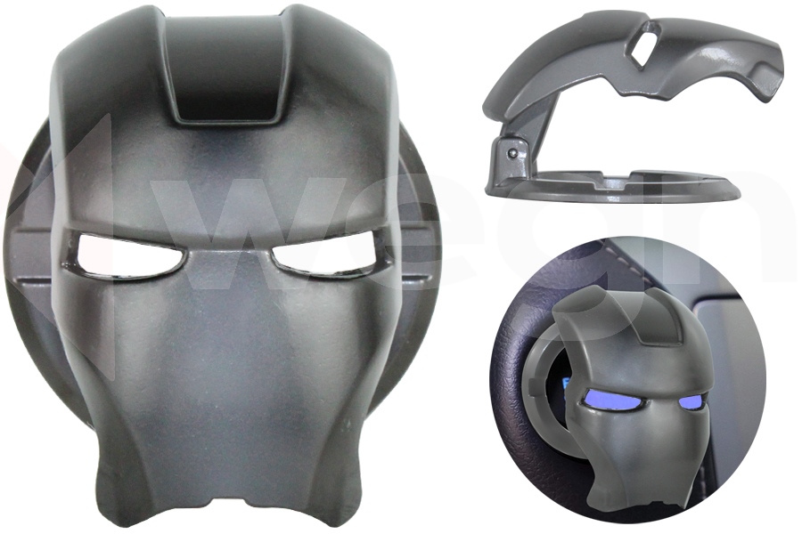 Iron Man Start Stop Koruyucu Kapak Füme