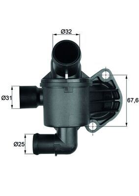 Termostat Komple 87°