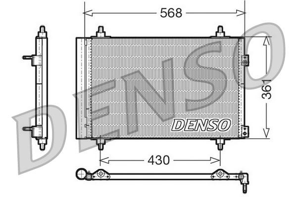 Klima Kondenseri BERLINGO-PARTNER-307-308-508-5008...